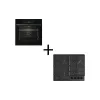 Варильна поверхня + духова шафа Gorenje (SET_BO6735E02BK_G641EB), Black