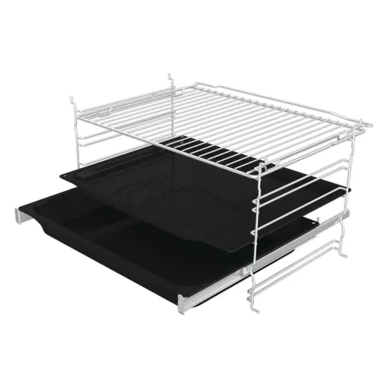 Варильна поверхня + духова шафа Gorenje (SET_BOS6737E06BG_GI6401B), Black