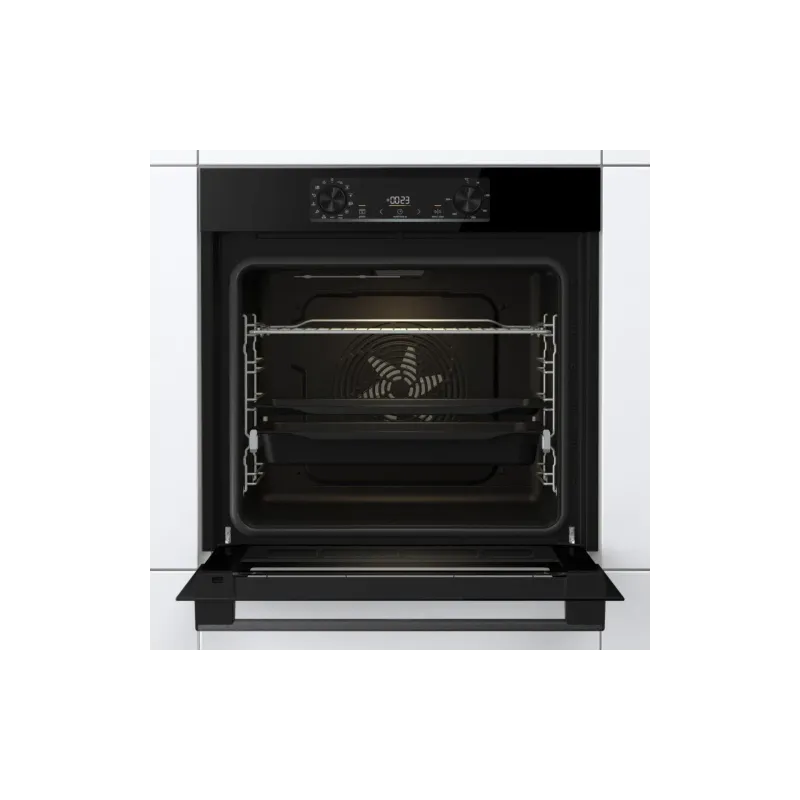 Варильна поверхня + духова шафа Gorenje (SET_BOS6737E06BG_GI6401B), Black