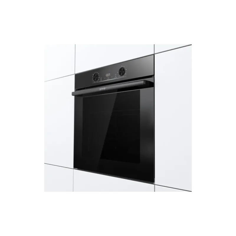 Варильна поверхня + духова шафа Gorenje (SET_BOS6737E06BG_GI6401B), Black
