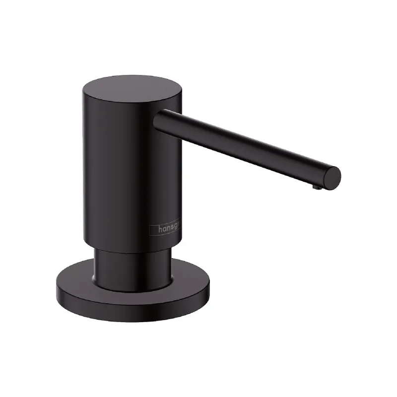 حوض المطبخ + الخلاط Hansgrohe S520-F480, Black Graphite (43358600)