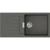 حوض المطبخ + الخلاط Hansgrohe S520-F480, Grey Stone (43358400)