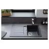 حوض المطبخ + الخلاط Hansgrohe S520-F480, Grey Stone (43358400)