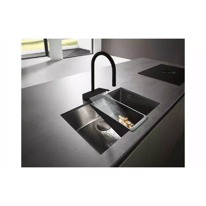 Кухненски кран Hansgrohe Aquno Select, Matte Black (73837670)