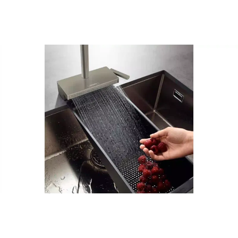 Змішувач для кухні Hansgrohe Aquno Select (73836800), Steel