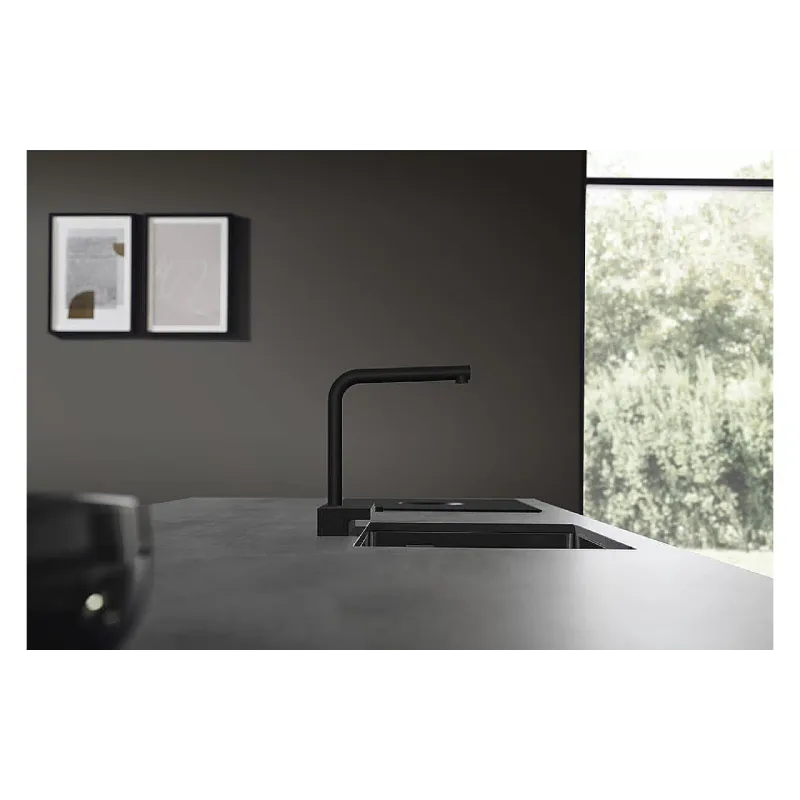 Torneira de cozinha Hansgrohe Aquno Select, Matte Black (73836670)