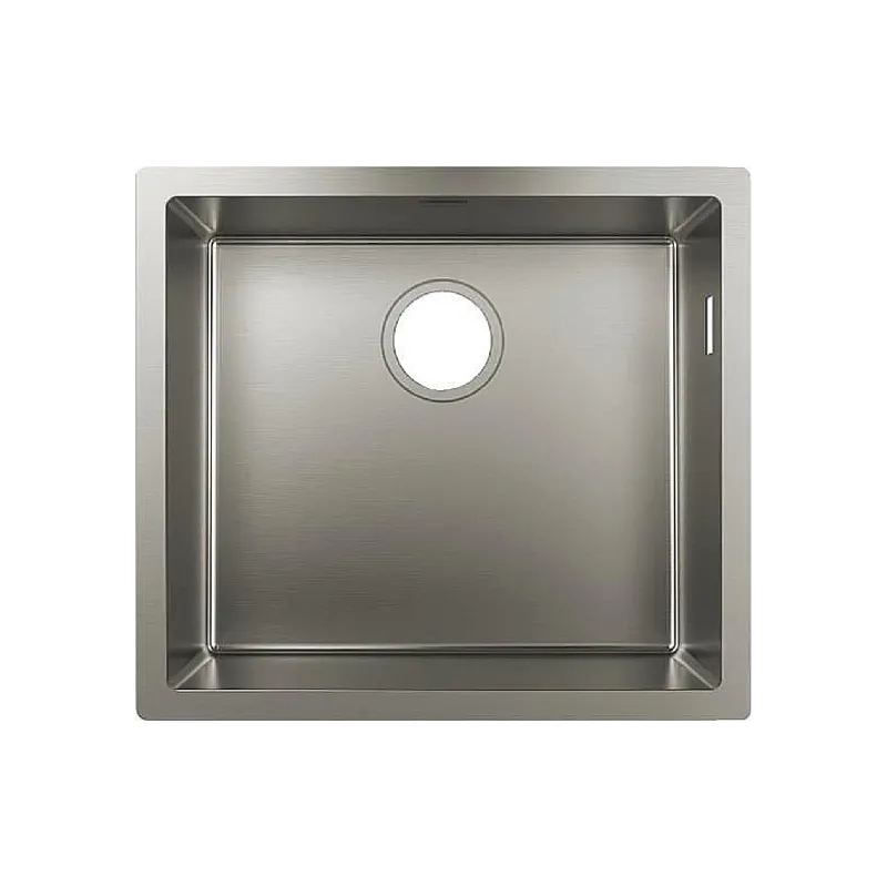حوض المطبخ Hansgrohe Combi S71, Stainless steel (43426801)