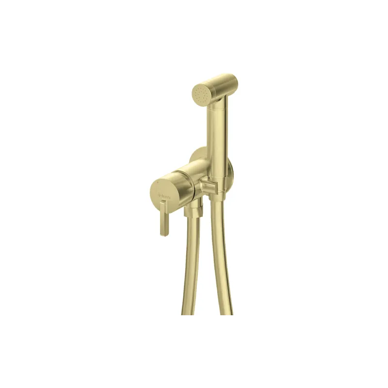 Bidet mixer Deante Silia (BQS_R34M), Brushed Gold
