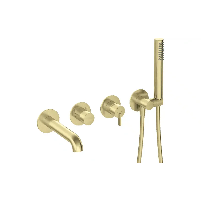 Душовий набір Deante Silia (BQS_R18P), Brushed Gold