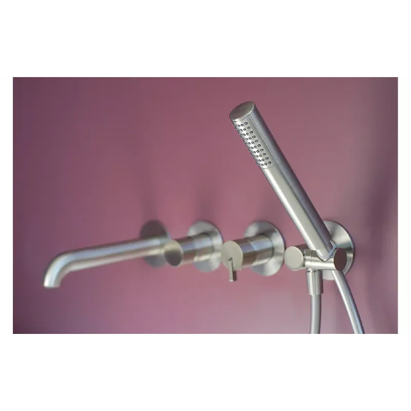 مجموعة دش Deante Silia, Matte Steel (BQS_F18P)