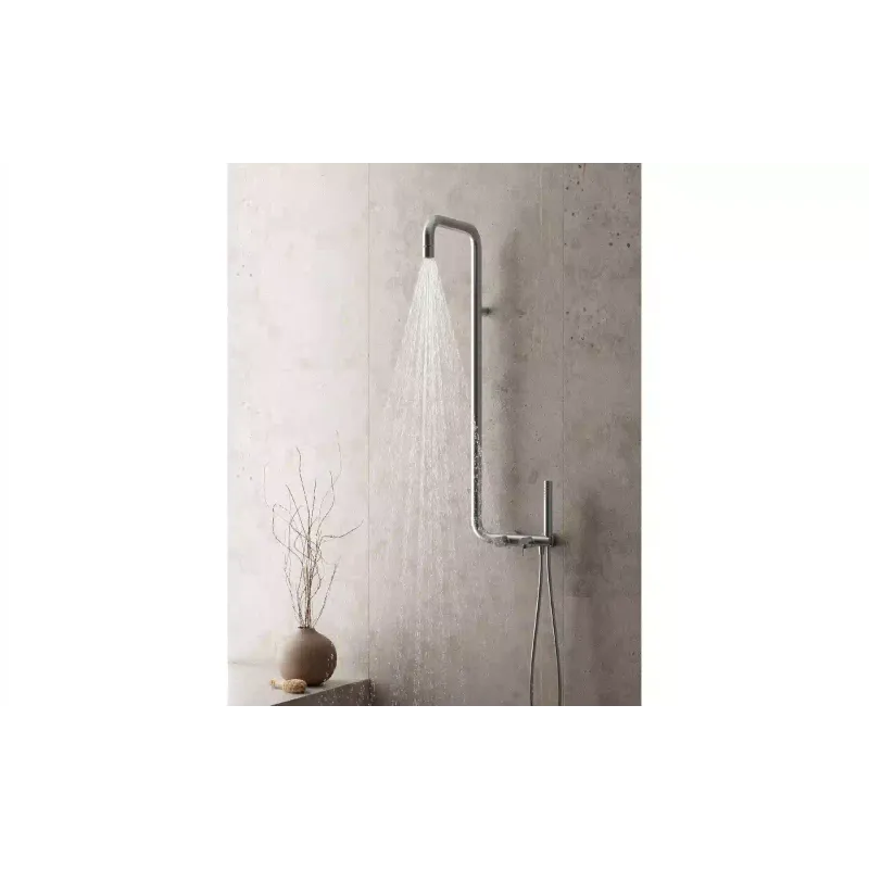 Zuhanyrendszer Deante Silia, Matte Steel (NQS_F4XM)
