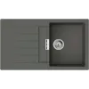 حوض المطبخ + الخلاط Hansgrohe S520-F345, Grey Stone (43356800)