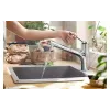حوض المطبخ + الخلاط Hansgrohe S520-F345, Grey Stone (43356800)