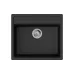 حوض المطبخ + الخلاط Hansgrohe S520-F510, Black Graphite (43359670)