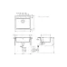 حوض المطبخ + الخلاط Hansgrohe S520-F510, Black Graphite (43359670)
