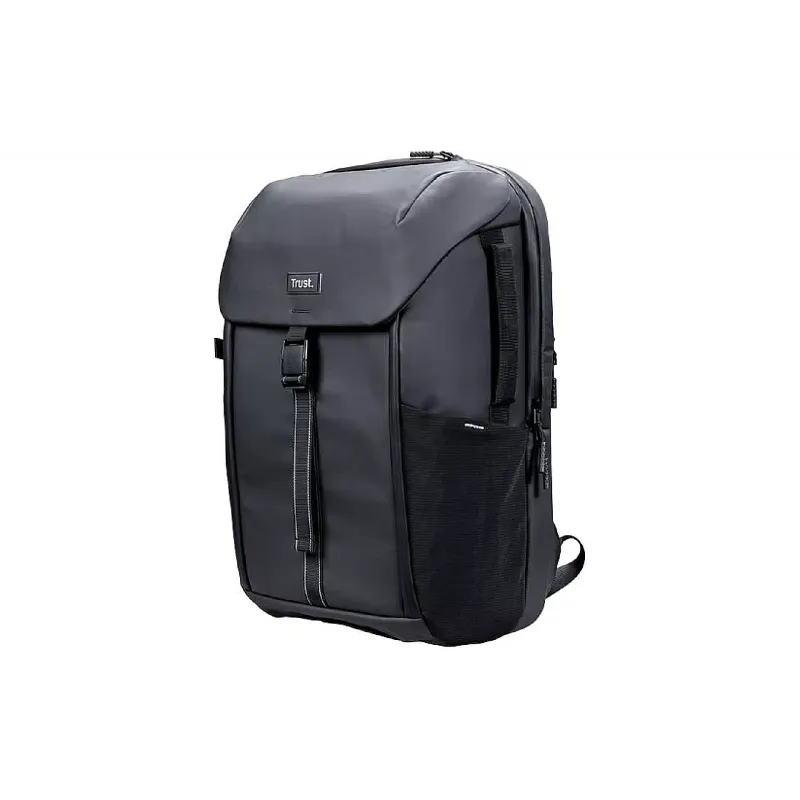 حقيبة ظهر للكمبيوتر المحمول مقاس 17 بوصة Trust Jersey Travel, Black (25669_TRUST)