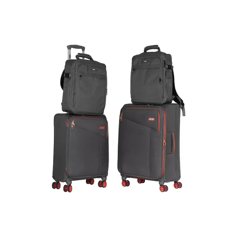 Набор чемоданов 2E Trek, M+S, 2 шт (2E-SPE-TREK-SET4-GR)