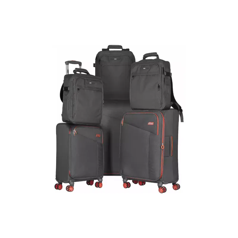 Набор чемоданов 2E Trek, L+M+S, 3 шт (2E-SPE-TREK-SET6-GR)