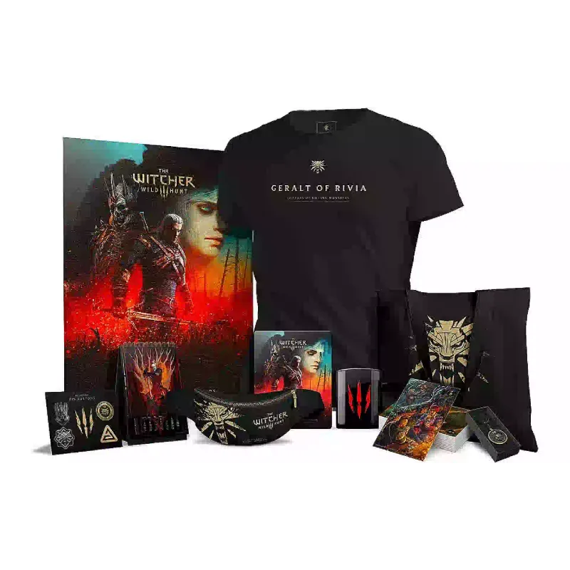 مجموعة مونستر هنتر GoodLoot The Witcher 3 Wild Hunt 10th Anniversary Edition (5908305250302)