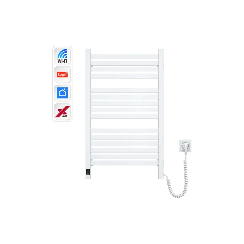 Heated towel rail Navin (12-172055-4880), White