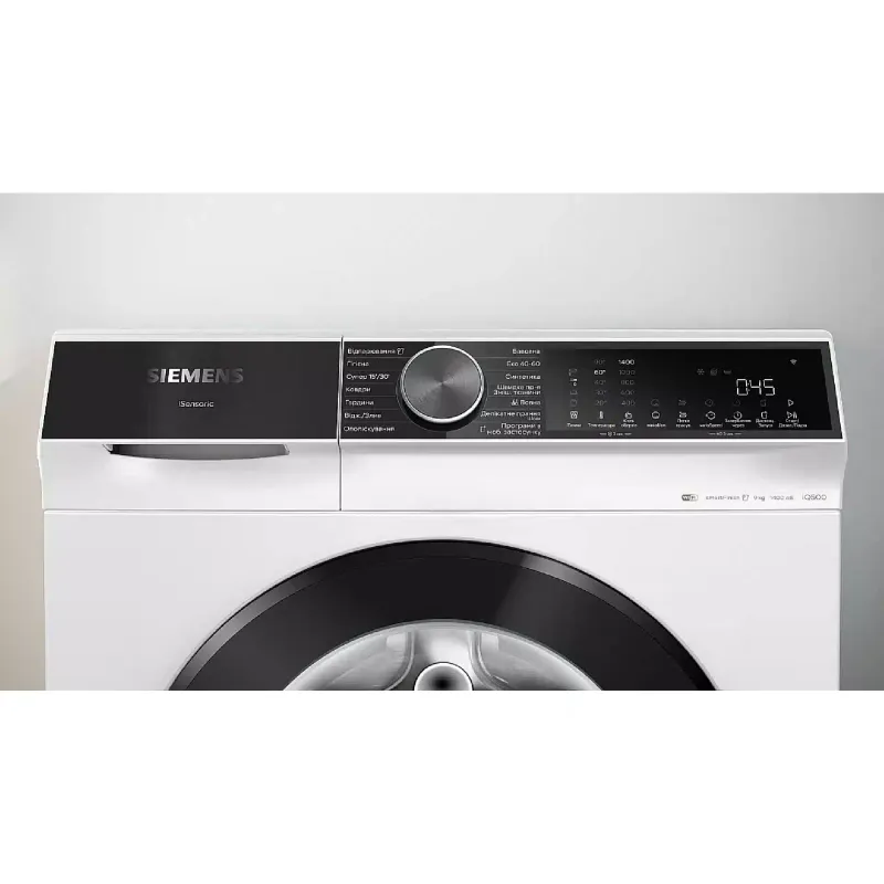 Пральна машина Siemens (WG44K2Z0UA), фронтальна, White