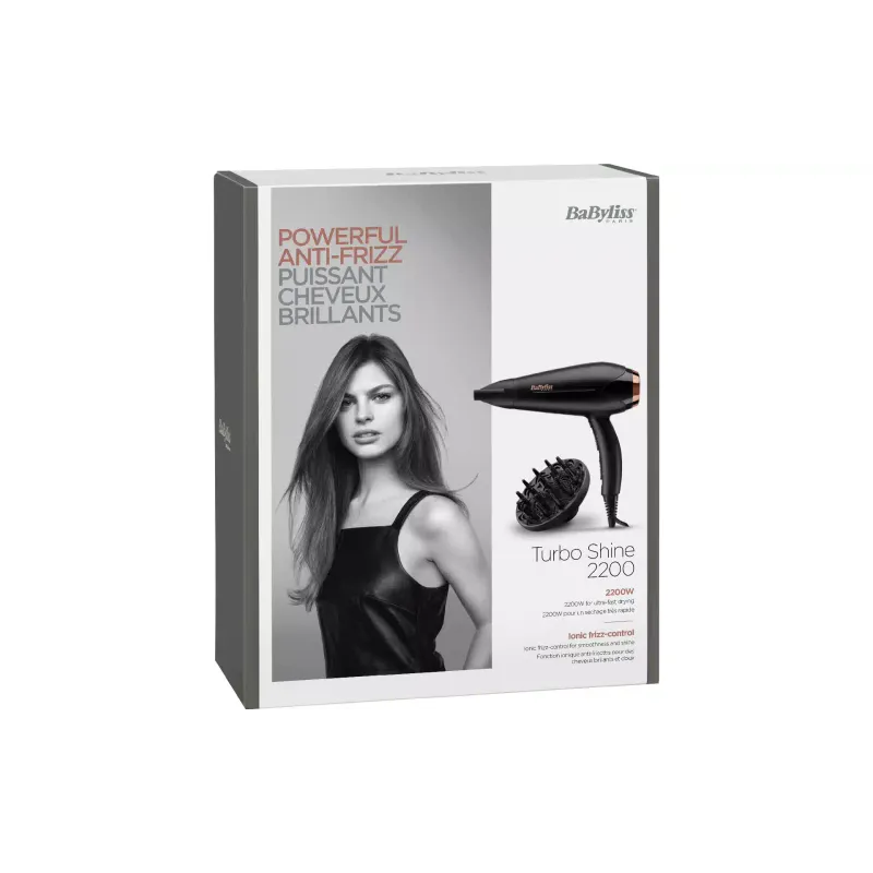 Secador de cabelo Babyliss, Black (D570DE)