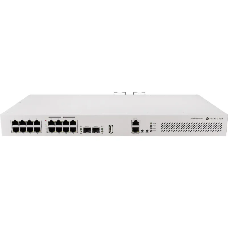 Switch MikroTiK (CRS418-8P-8G-2S+RM)