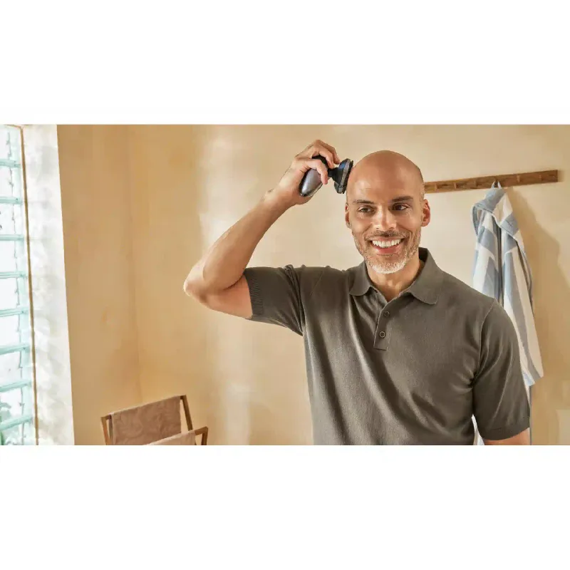 Afeitadora eléctrica para cabeza y cuerpo Philips Pro Series 7000, Black (HS7980/15)