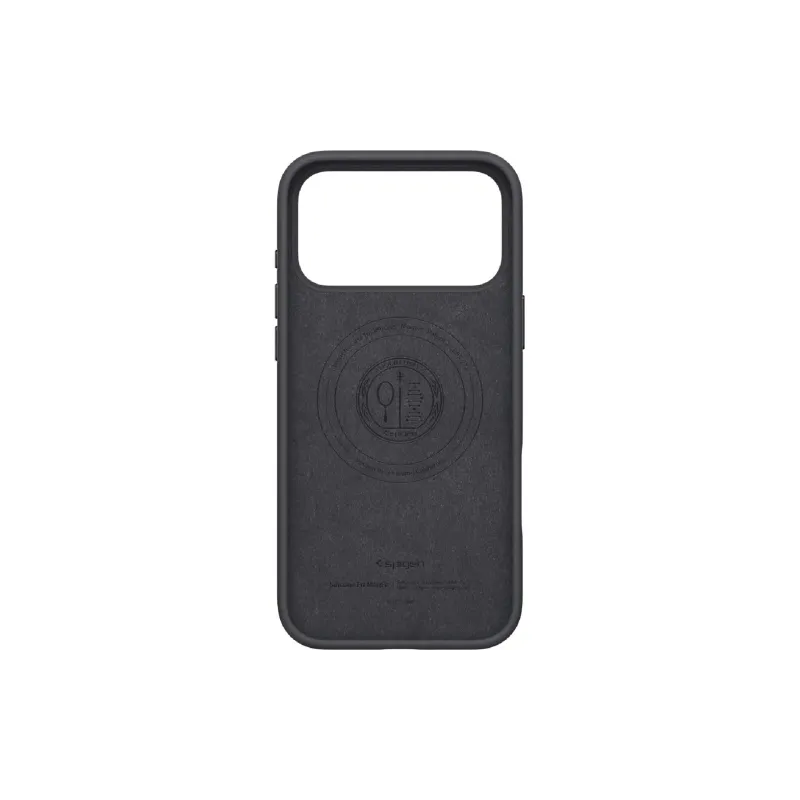 Apple iPhone 17 Pro Case Spigen Silicone Fit MagFit (ACS10335), Black