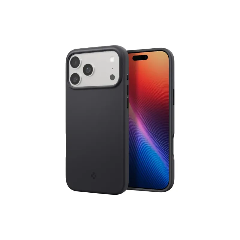 Apple iPhone 17 Pro Max tok Spigen Silicone Fit MagFit, Black (ACS10270)
