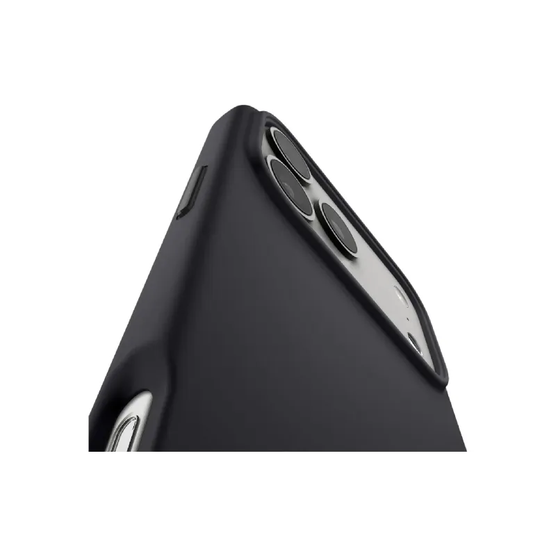 Apple iPhone 17 Pro Max tok Spigen Silicone Fit MagFit, Black (ACS10270)