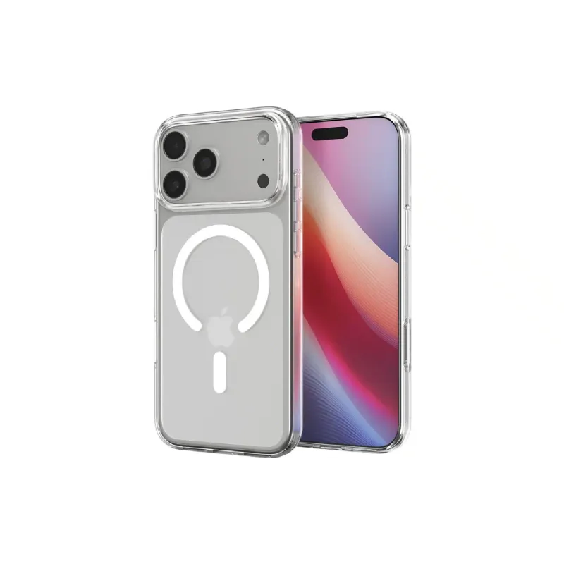 Чохол для Apple iPhone 17 Pro Spigen Liquid Crystal MagFit (ACS10396), Clear White