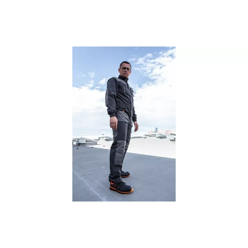 Кросівки робітники Neo Tools, Black/Orange (82-155-41)