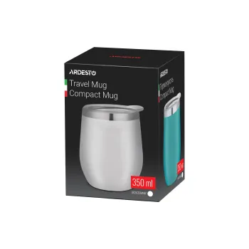 Θερμοκύπελλο Ardesto Compact Mug, White (AR2635MMW)