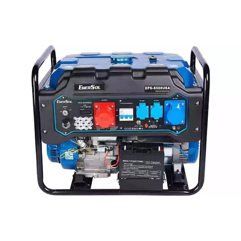 Генератор бензиновий EnerSol (EPG-8500UEA), 8.5 кВт, 1/3 фази, електростартер