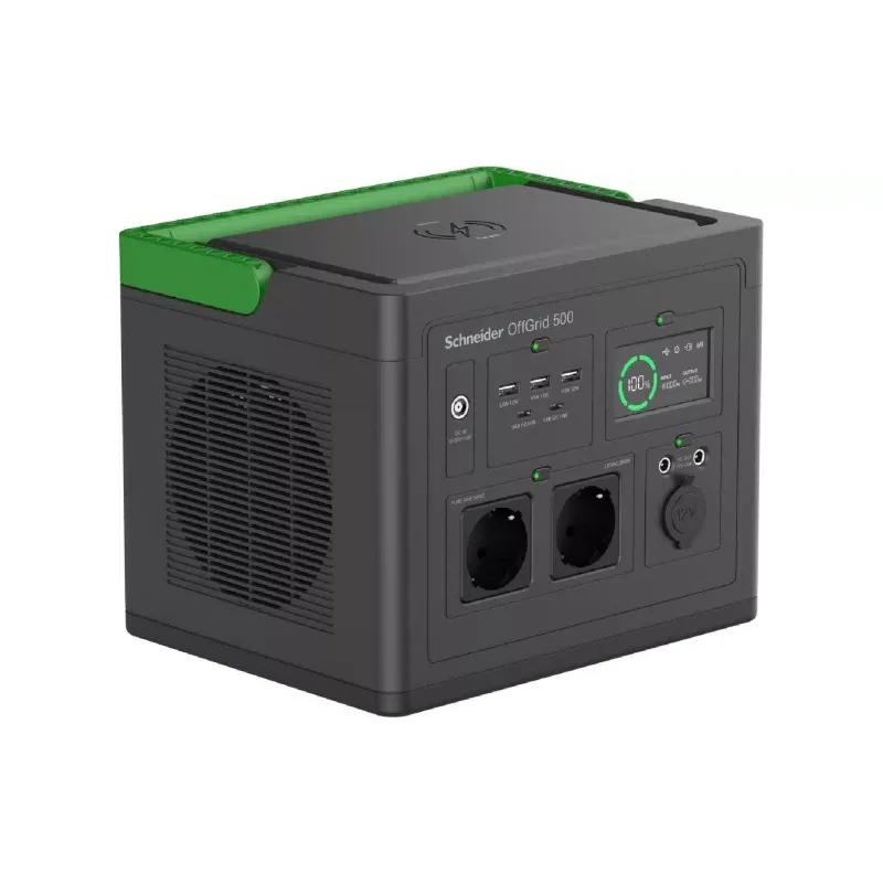 Електростанція портативна APC OffGrid Portable Power Station 500 (PPS500-GR), 517 Вт