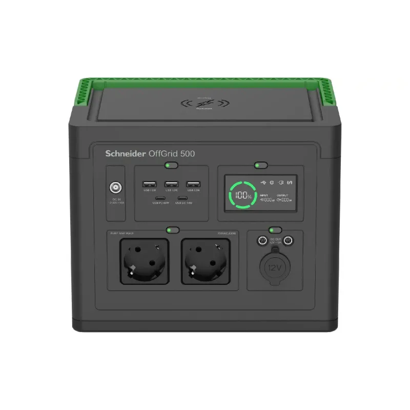 Електростанція портативна APC OffGrid Portable Power Station 500 (PPS500-GR), 517 Вт