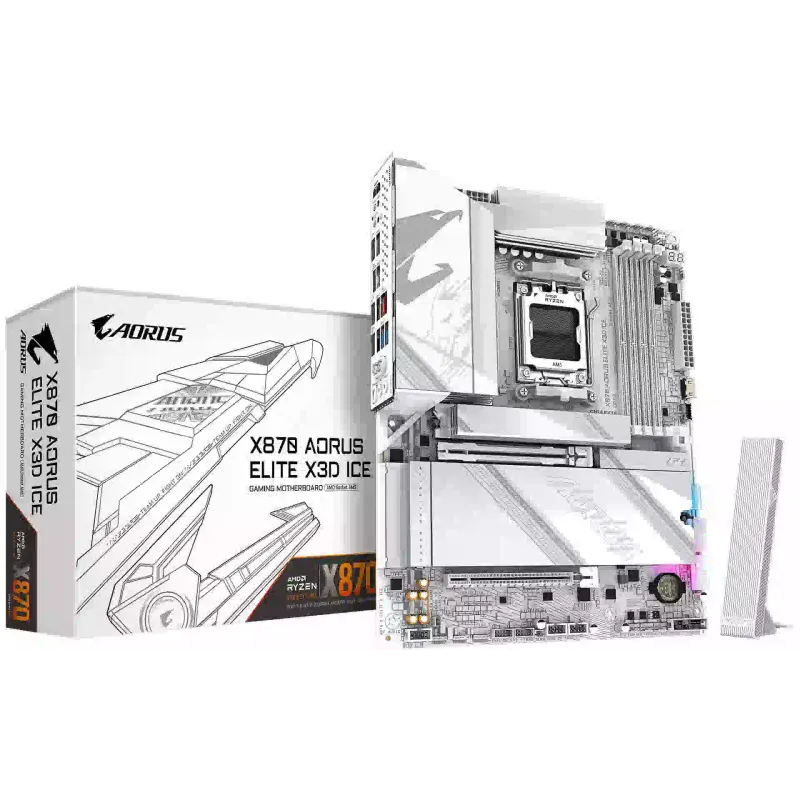 اللوحة الأم Gigabyte Elite X870-A, Ice (X870 A ELITE X ICE)