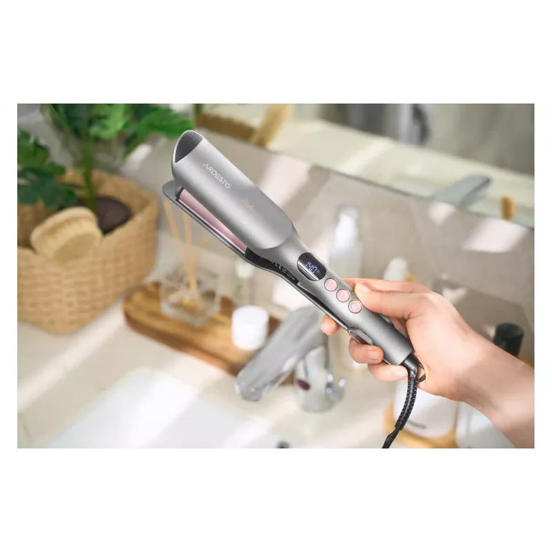 مكواة تجعيد الشعر Ardesto Pink Touch, Grey/Pink (HC-R350PT)