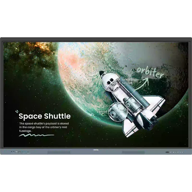 Interaktív kijelző Benq, Black (9H.F9FTK.DE8)