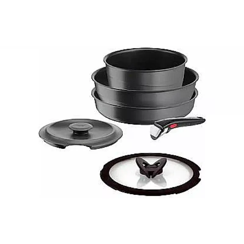 Conjunto de utensílios de cozinha Tefal Ingenio Inspiration, Black (L867S604)