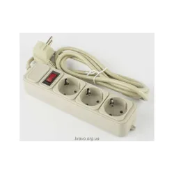 3-fach Steckdosenleiste Logan (SFG3-1.8)