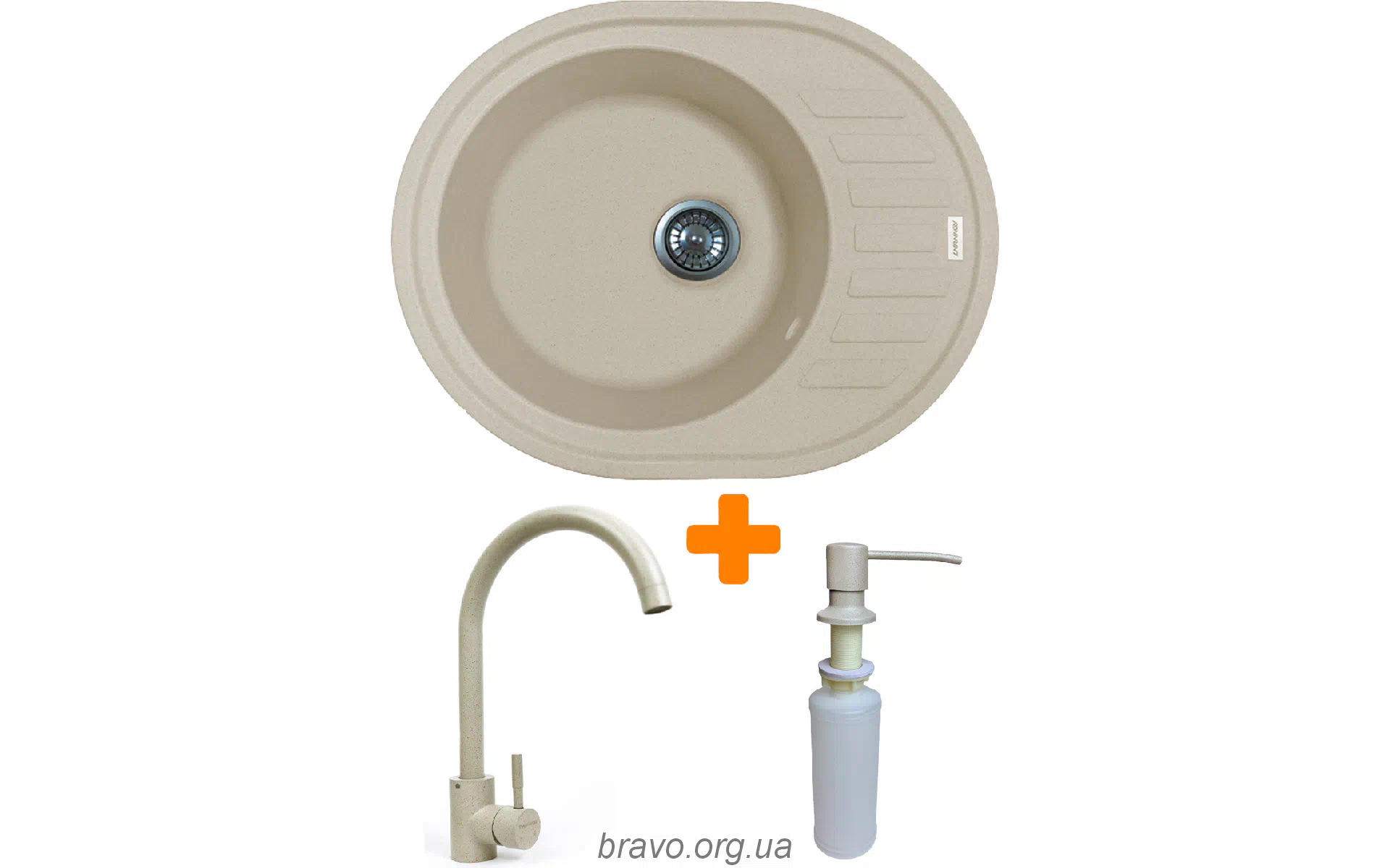 Kitchen sink + faucet + dispenser Adamant Ovum Avena (1824296900406) Kitchen sink + faucet + dispenser Adamant Ovum Avena (1824296900406)