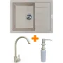 Konyhai mosogató + csaptelep + adagoló Adamant Anila Avena (182496900306)