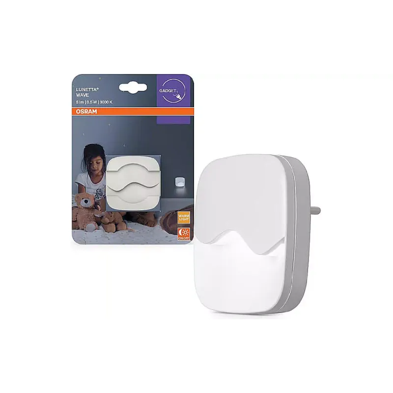 Luz de noche Osram Lunetta Unetta Wave, White (4099854536632)
