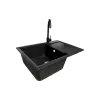 Pia de cozinha + misturador Adamant Horizon, Black (4824296104403)