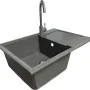 حوض المطبخ + الخلاط Adamant Horizon, Grey (4824296104404)