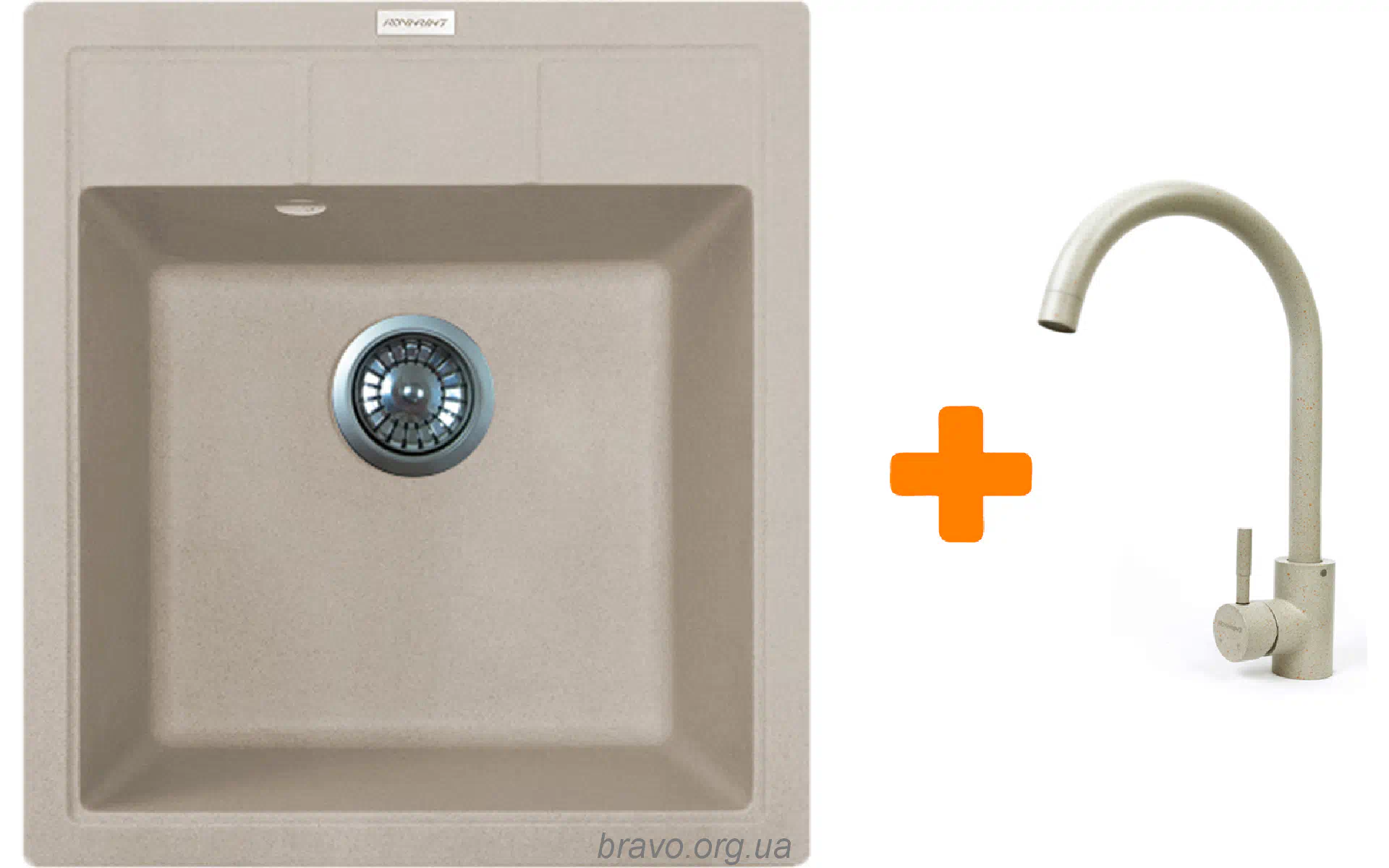 Kitchen sink + mixer Adamant Brick Avena (4824296209206) Kitchen sink + mixer Adamant Brick Avena (4824296209206)