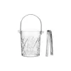 Balde de gelo com pinça Ardesto Alba, Transparent (AR5044)