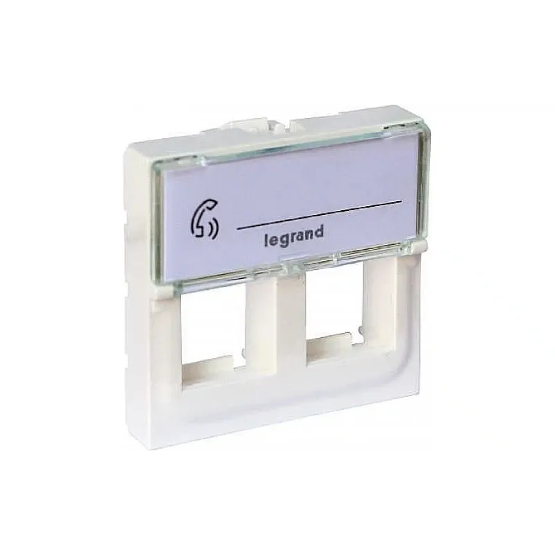 اللوحة الأمامية Legrand, White (078610)
